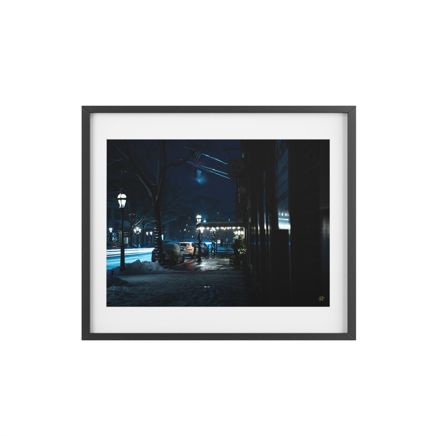 Night Street Photography of Downtown Bethlehem P.A.