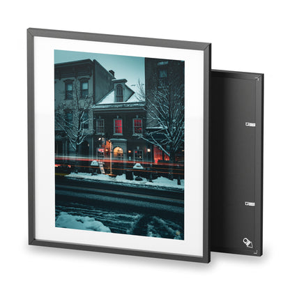 ThaiThai Bethlehem - Downtown Nightscape Framed Poster