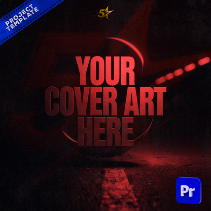 Cover Art Visualizer – Vertical Template (Premiere Pro Project)
