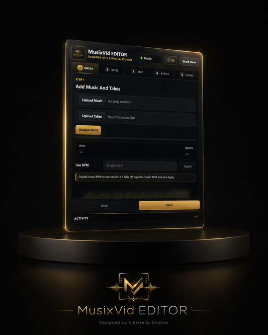 MUSIXVID EDITOR - PLUGIN (ADOBE PREMIERE)