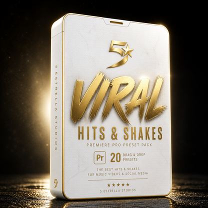 VIRAL HITS & SHAKES V1 - PRESET PACK (PREMIERE PRO)